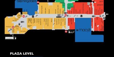 伦诺克斯购物广场的地图